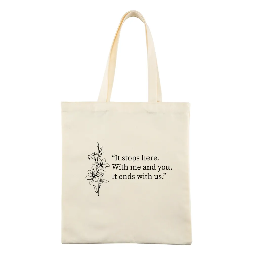 Pagewings It Ends With Us Tote Bag