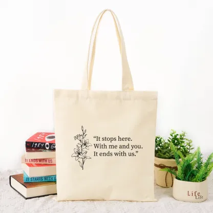 Pagewings It Ends With Us Tote Bag