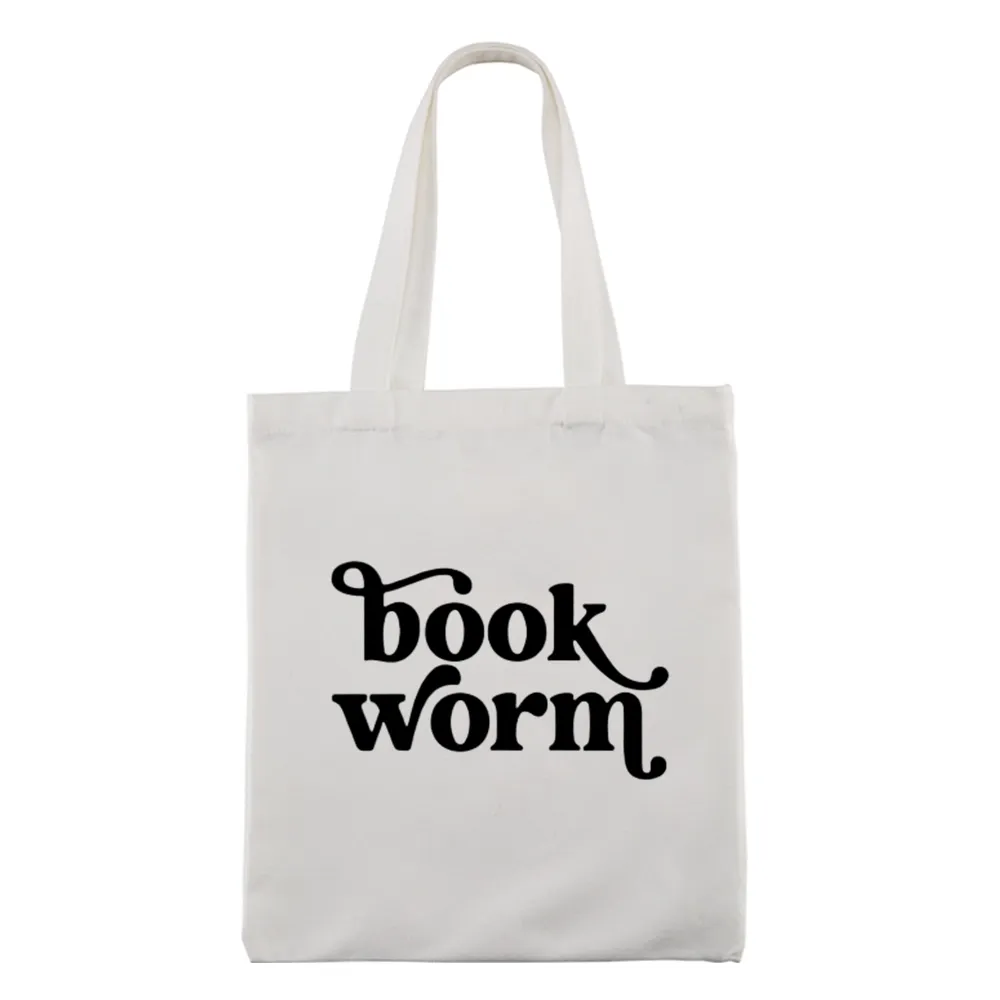 Pagewings Book Worm Tote Bag