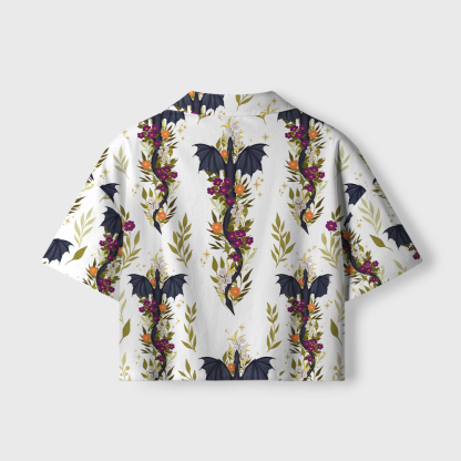 Pagewings Fantasy Lover Camp Collar Women's Camp Shirt