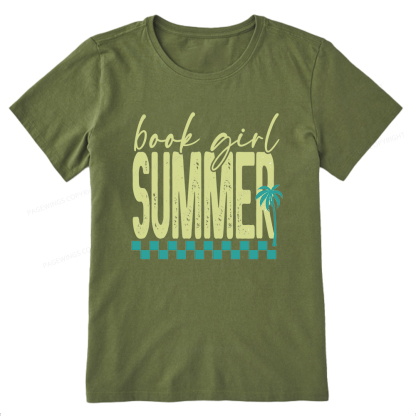 Pagewings Book Girl Summer Unisex Classic T-shirt