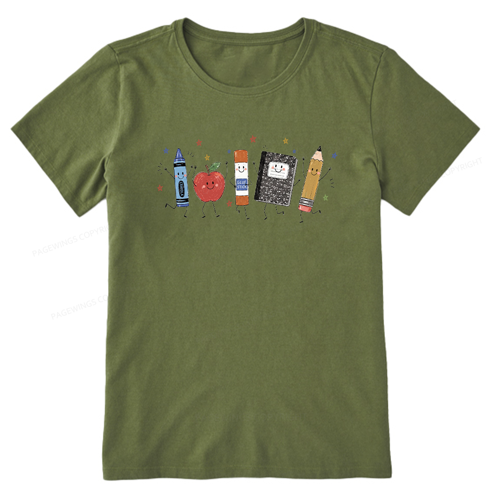 Pagewings Back To School Unisex Classic T-shirt