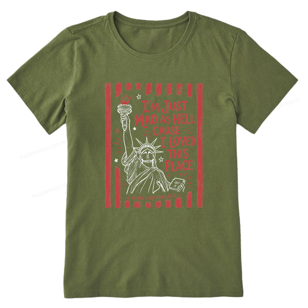 Pagewings I’m Just Mad As Hell 250th Unisex Classic T-shirt