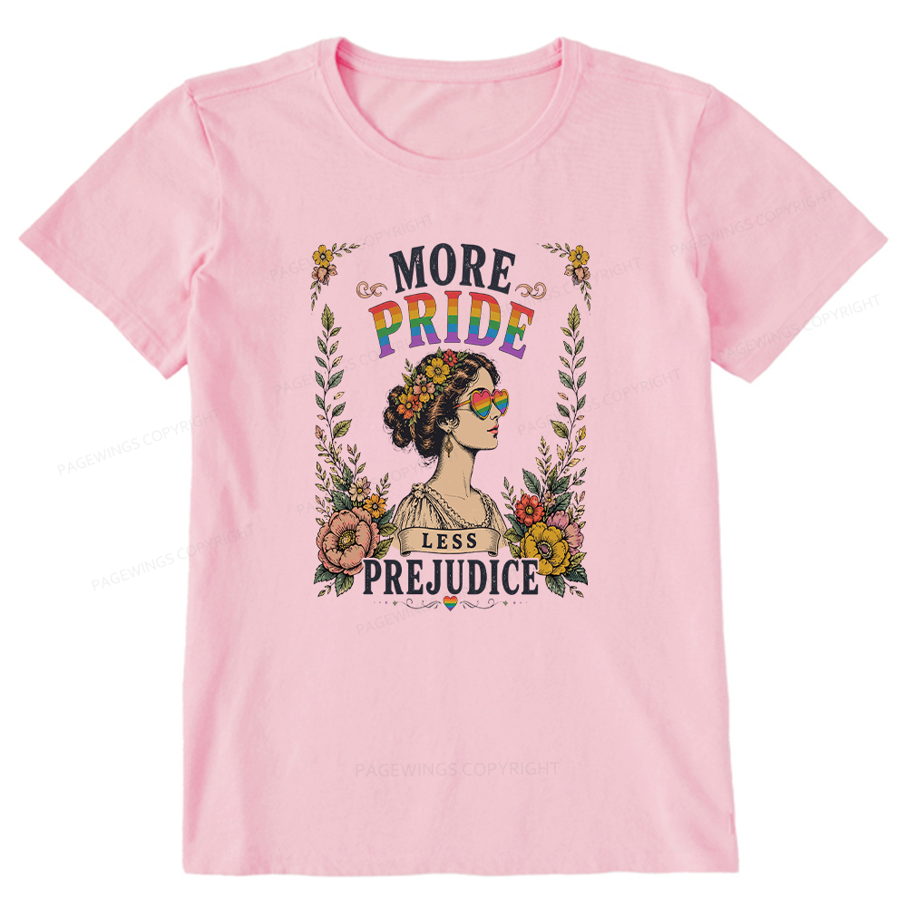 Pagewings More Pride Less Prejudice Unisex Classic T-shirt