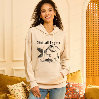 Pagewings Girls Will Be Girls Unisex Classic Hoodie