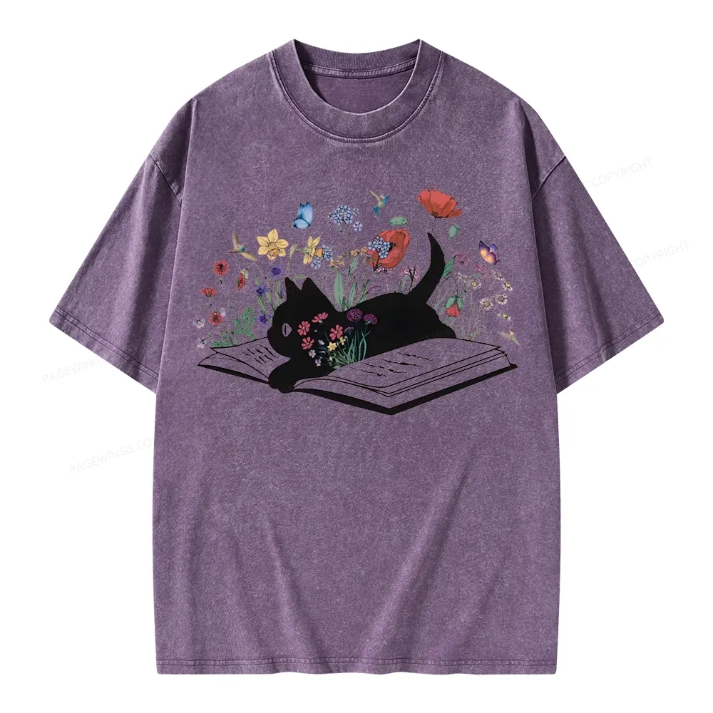 Pagewings Emotionally Attached To Fictional Characters Unisex Washed T