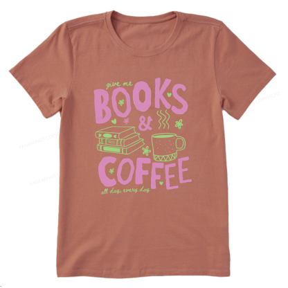 Pagewings Books and Coffee Unisex Classic T-shirt