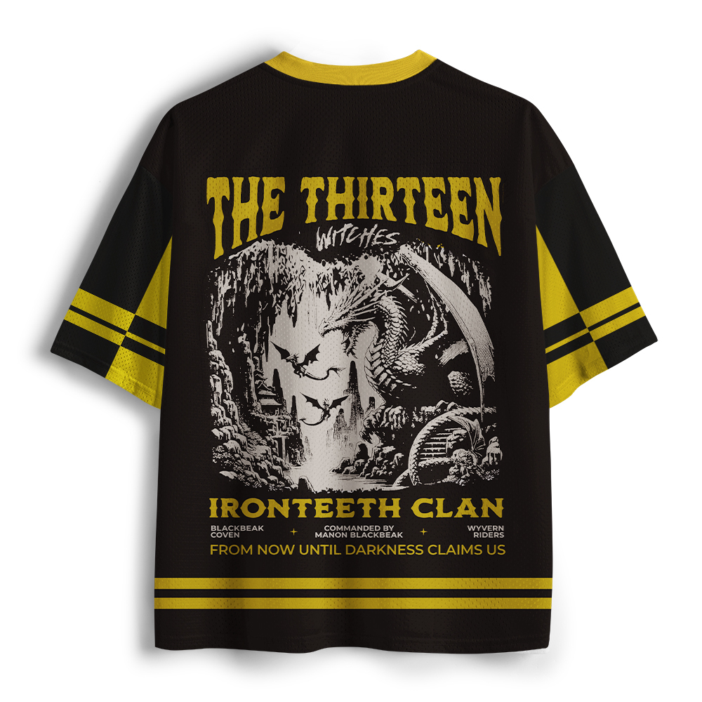 Pagewings Fantasy Novel Lovers Unisex Mesh Jersey