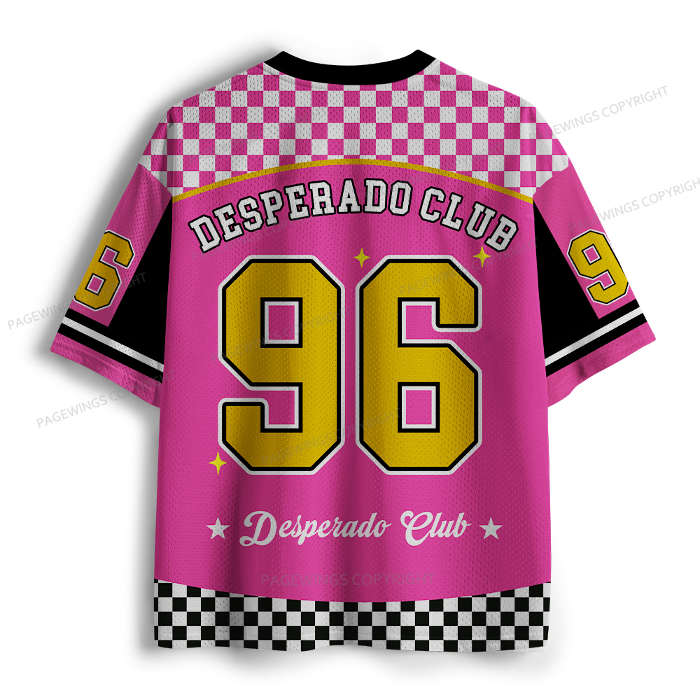Pagewings Sci Fi Book Lover Unisex Mesh Jersey
