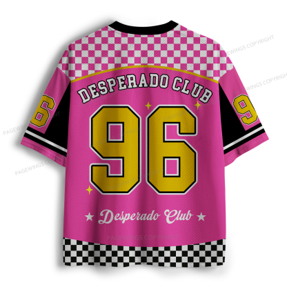 Pagewings Sci Fi Book Lover Unisex Mesh Jersey