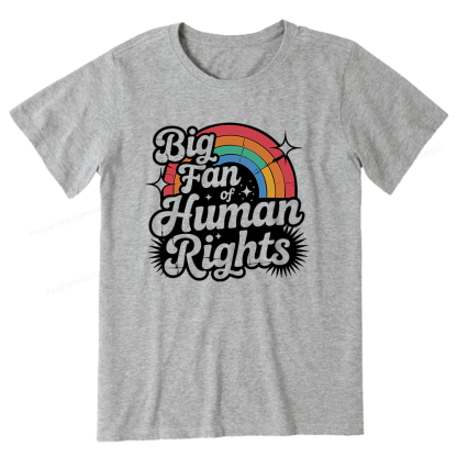 Pagewings Big Fan of Human Rights Bookish Unisex Classic T-shirt