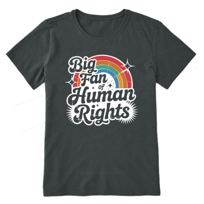 Pagewings Big Fan of Human Rights Bookish Unisex Classic T-shirt