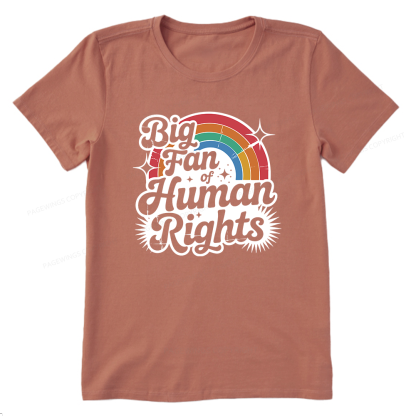 Pagewings Big Fan of Human Rights Bookish Unisex Classic T-shirt