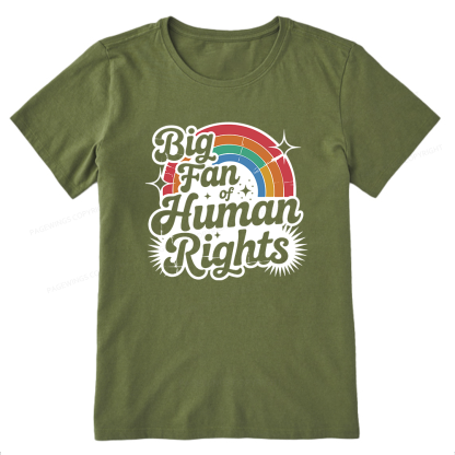 Pagewings Big Fan of Human Rights Bookish Unisex Classic T-shirt