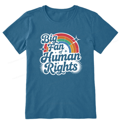 Pagewings Big Fan of Human Rights Bookish Unisex Classic T-shirt