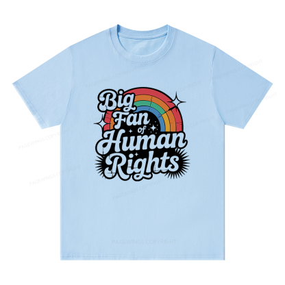 Pagewings Big Fan of Human Rights Bookish Unisex Classic T-shirt