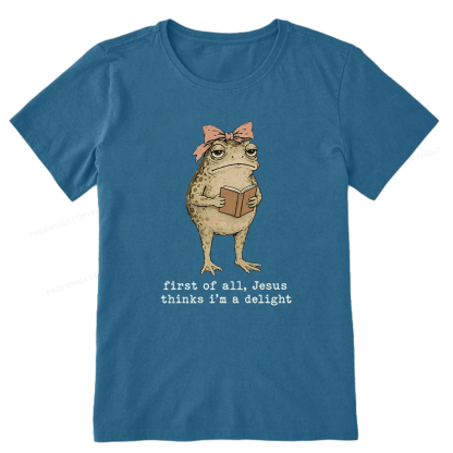 Pagewings Jesus Thinks I'm A Delight Bookish Unisex Classic T-shirt