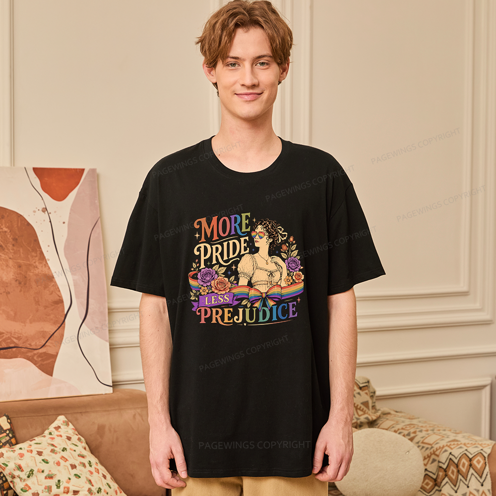 Pagewings More Pride Bookish Unisex Classic T-shirt