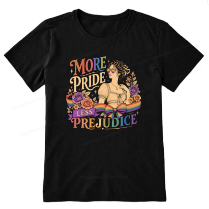 Pagewings More Pride Bookish Unisex Classic T-shirt