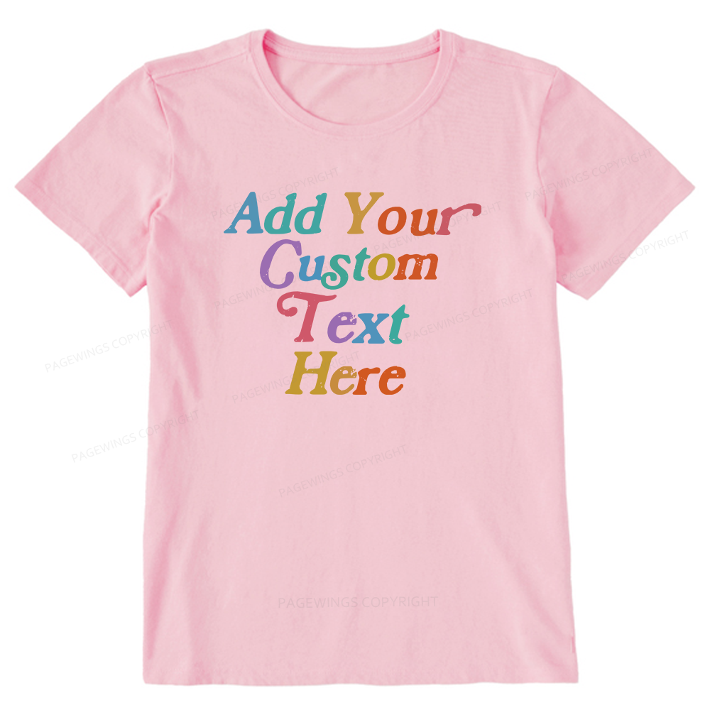 Pagewings Personalized Quotes Bookish Unisex Classic T-shirt