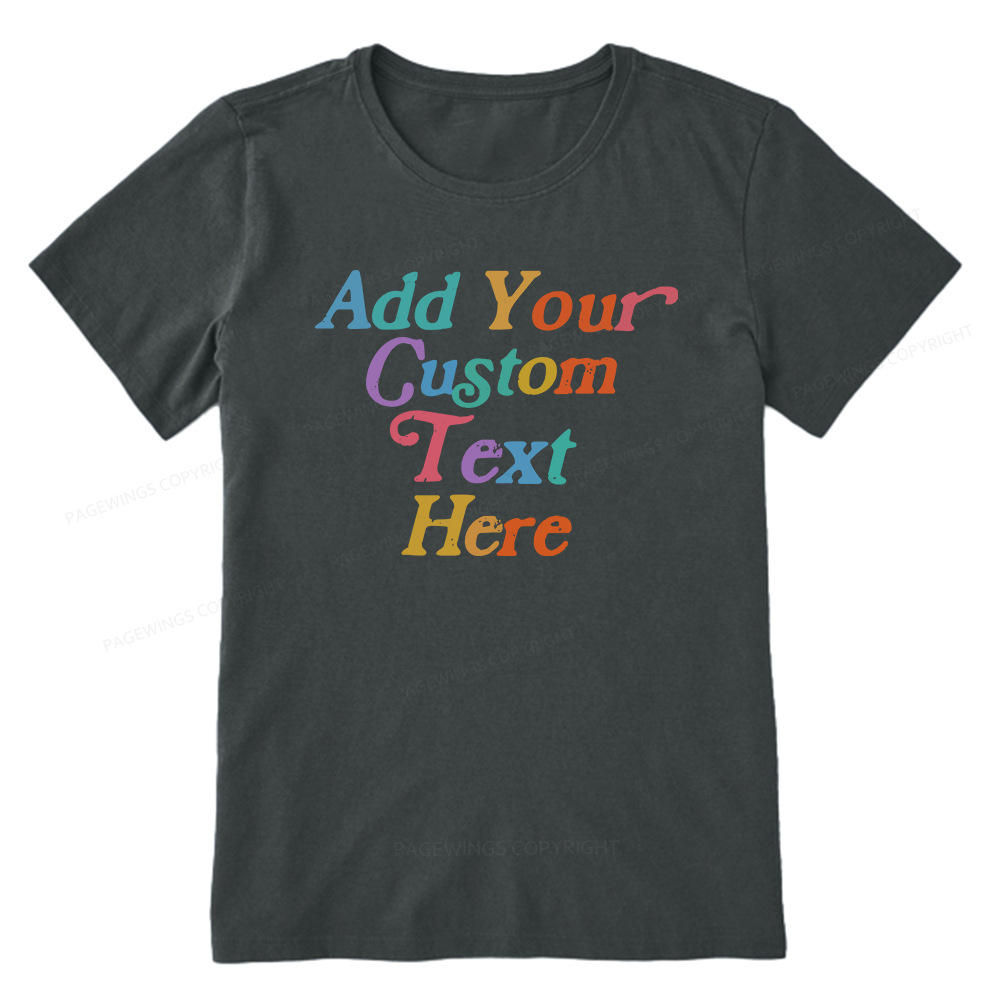 Pagewings Personalized Quotes Bookish Unisex Classic T-shirt
