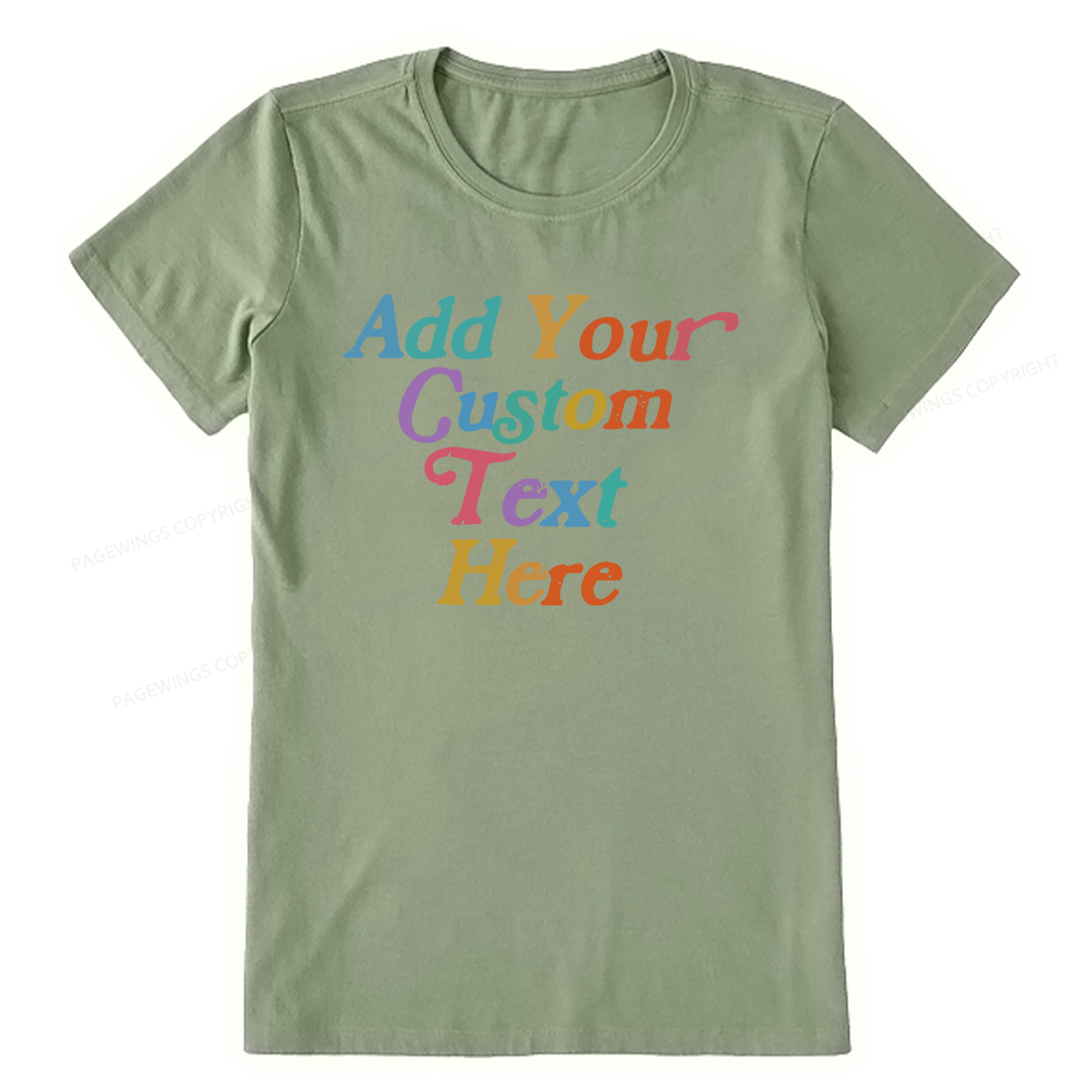 Pagewings Personalized Quotes Bookish Unisex Classic T-shirt