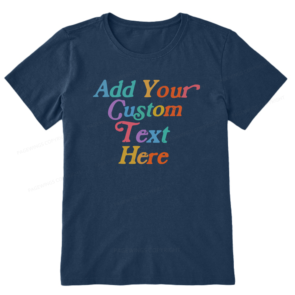 Pagewings Personalized Quotes Bookish Unisex Classic T-shirt