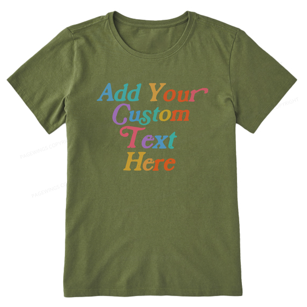 Pagewings Personalized Quotes Bookish Unisex Classic T-shirt