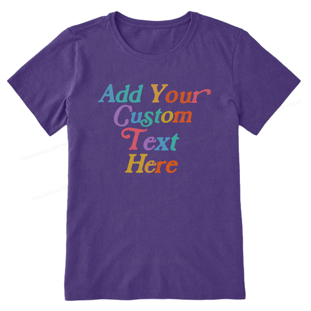 Pagewings Personalized Quotes Bookish Unisex Classic T-shirt