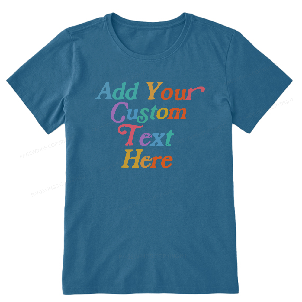 Pagewings Personalized Quotes Bookish Unisex Classic T-shirt