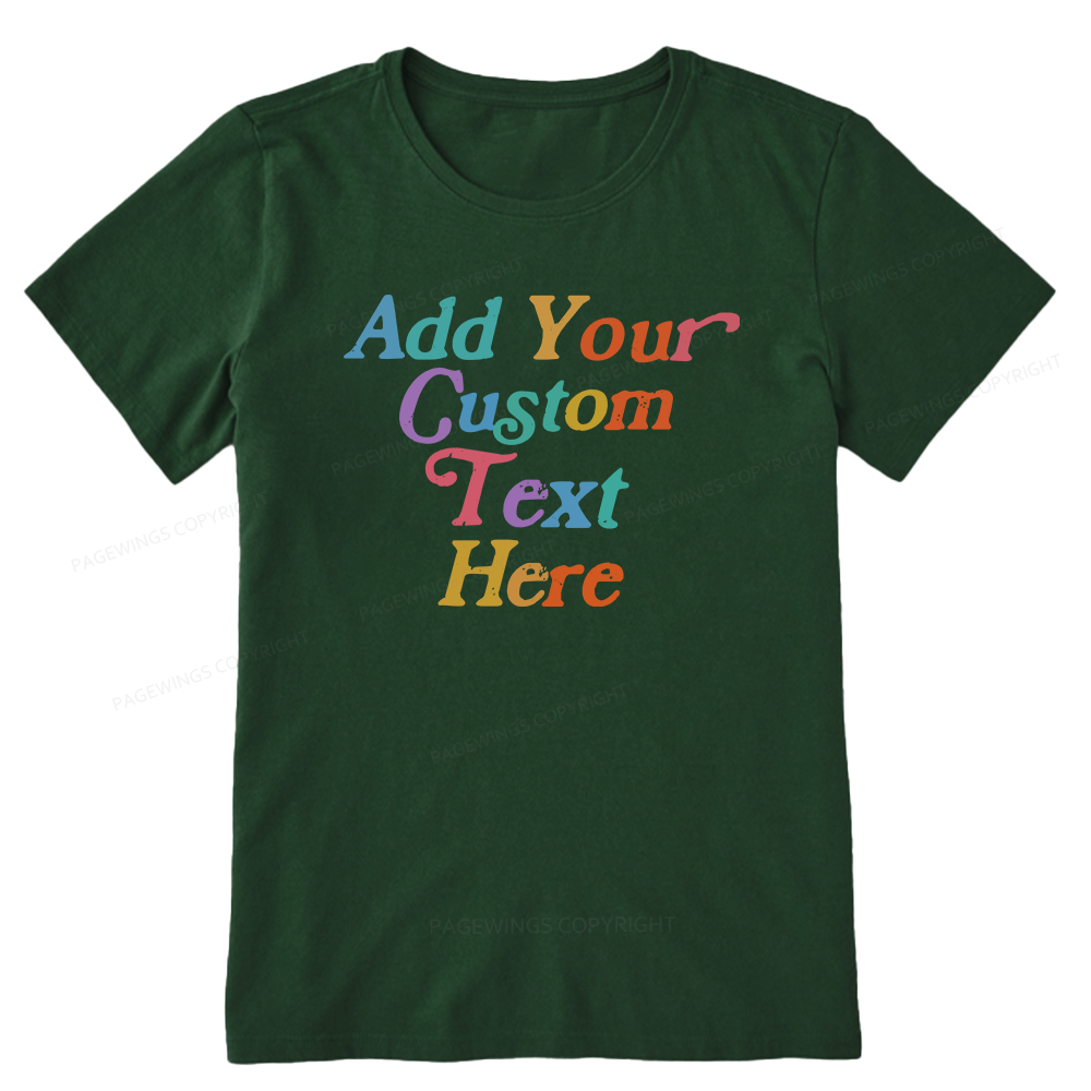 Pagewings Personalized Quotes Bookish Unisex Classic T-shirt