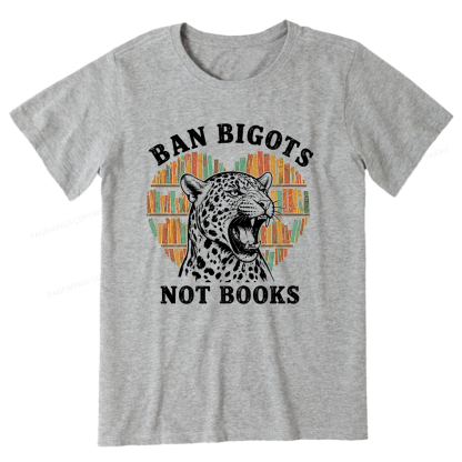Pagewing Ban Bigots Not Books16084 Bookish Unisex Classic T-shirt