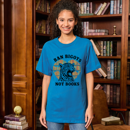 Pagewing Ban Bigots Not Books16084 Bookish Unisex Classic T-shirt