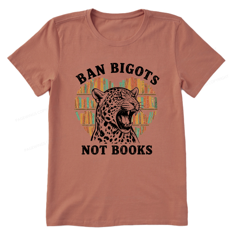 Pagewing Ban Bigots Not Books16084 Bookish Unisex Classic T-shirt