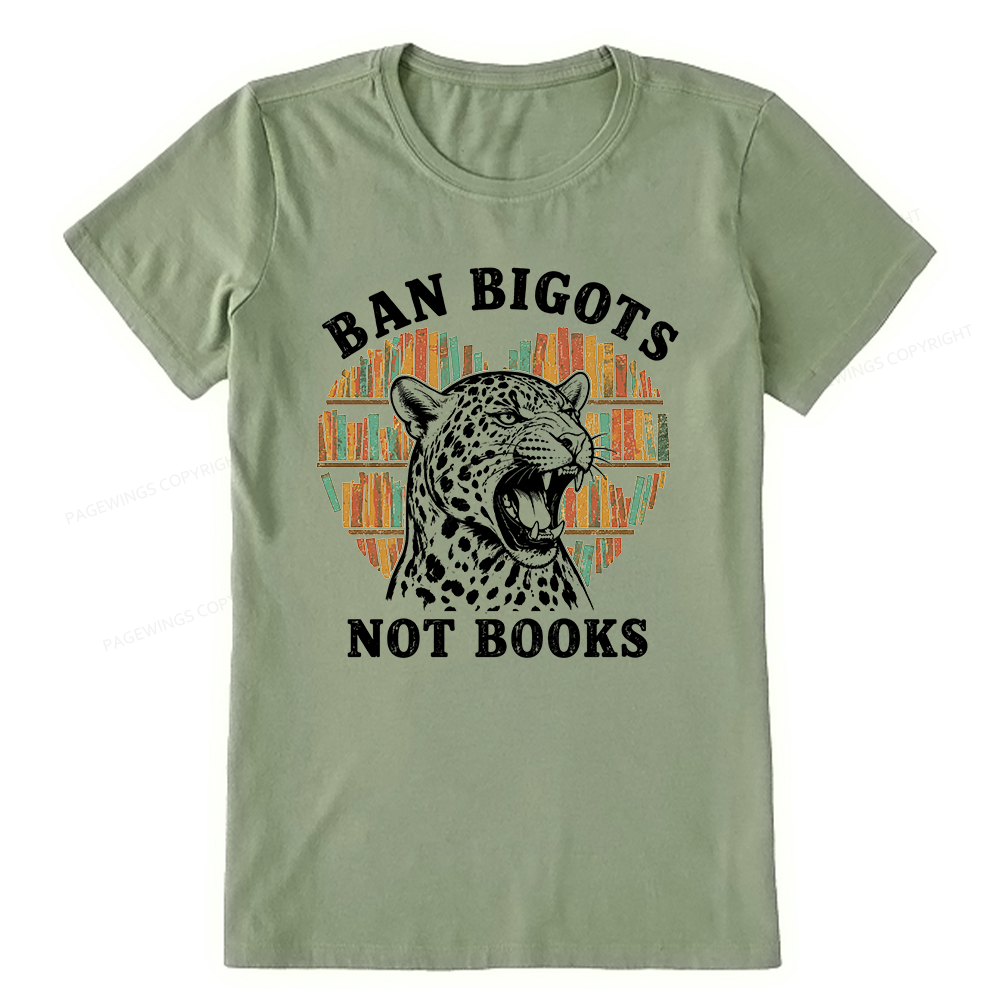 Pagewing Ban Bigots Not Books16084 Bookish Unisex Classic T-shirt