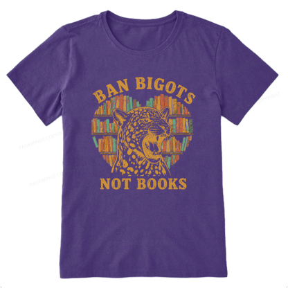 Pagewing Ban Bigots Not Books16084 Bookish Unisex Classic T-shirt