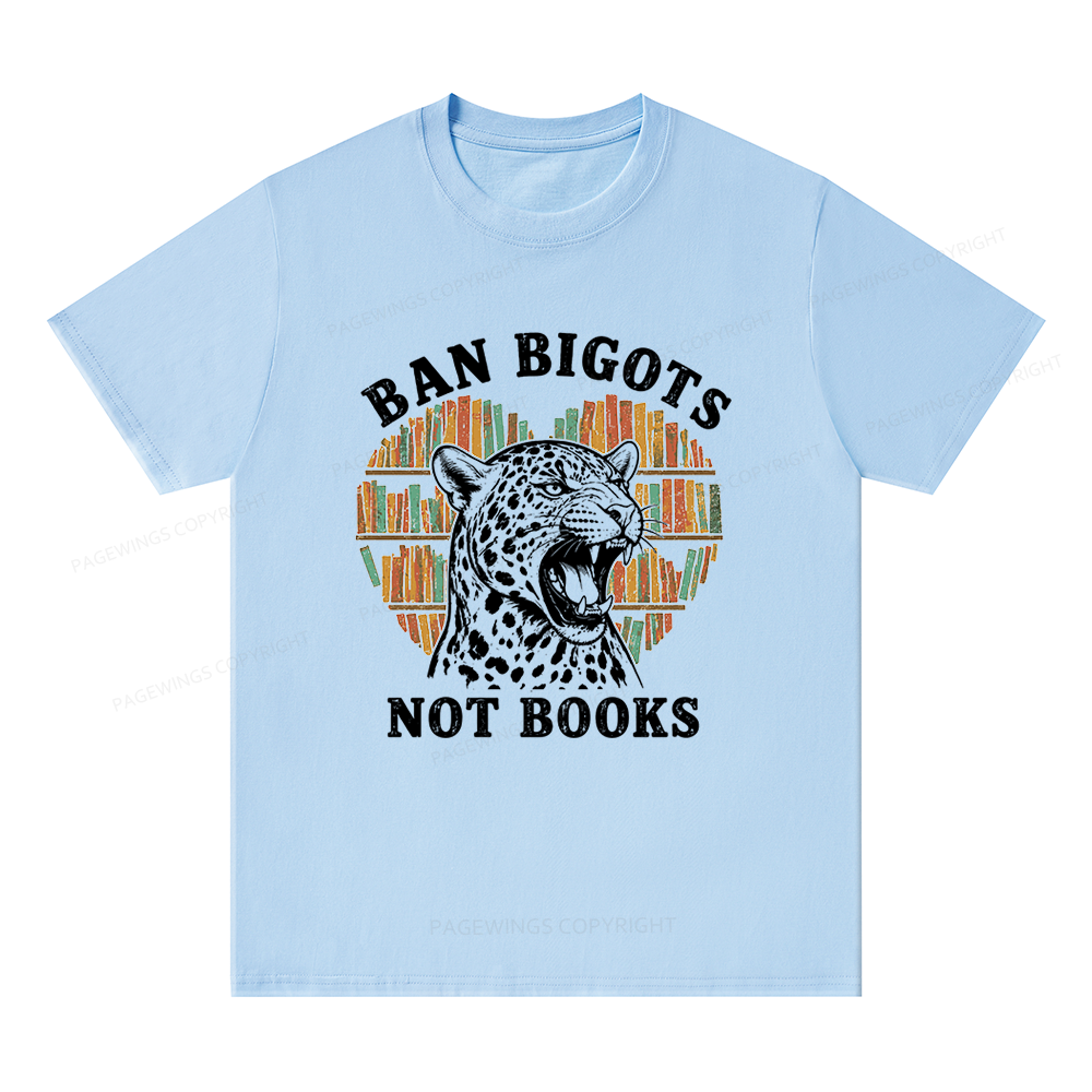 Pagewing Ban Bigots Not Books16084 Bookish Unisex Classic T-shirt