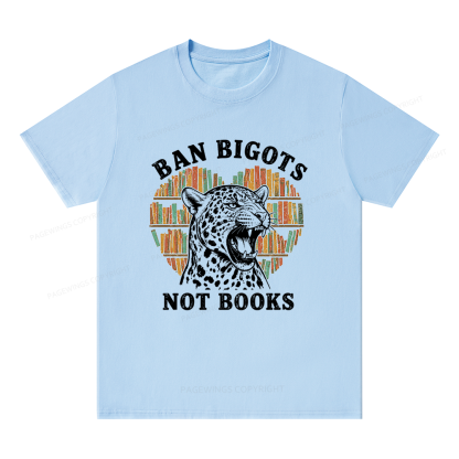 Pagewing Ban Bigots Not Books16084 Bookish Unisex Classic T-shirt
