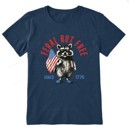 Pagewings Feral But Free 15618 Bookish Unisex Classic T-shirt