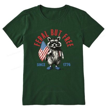 Pagewings Feral But Free 15618 Bookish Unisex Classic T-shirt