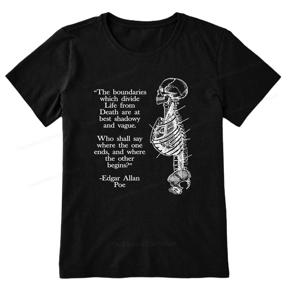Pagewings Poe Quote 15928 Bookish Unisex Classic T-shirt