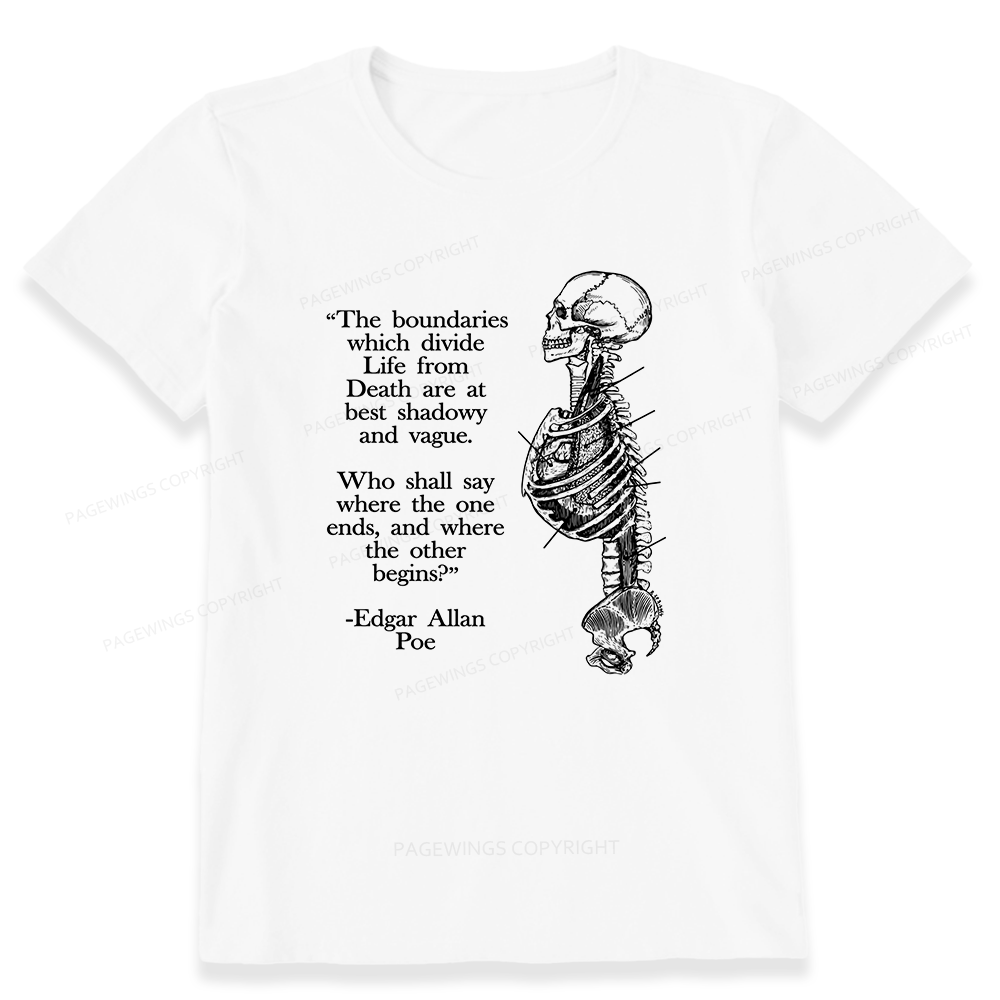 Pagewings Poe Quote 15928 Bookish Unisex Classic T-shirt