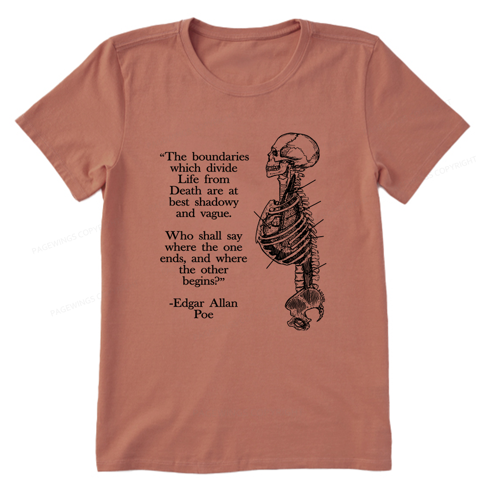 Pagewings Poe Quote 15928 Bookish Unisex Classic T-shirt