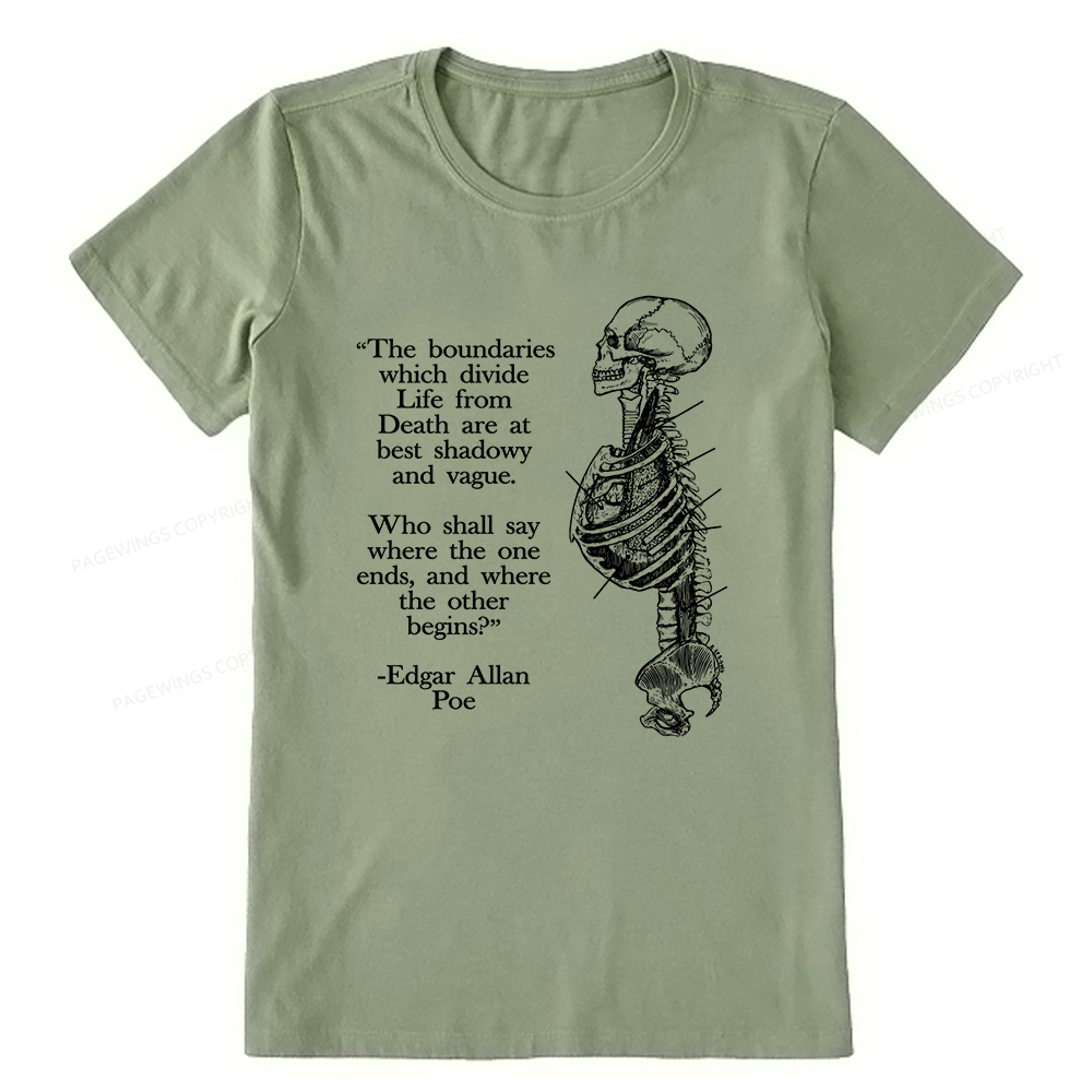 Pagewings Poe Quote 15928 Bookish Unisex Classic T-shirt