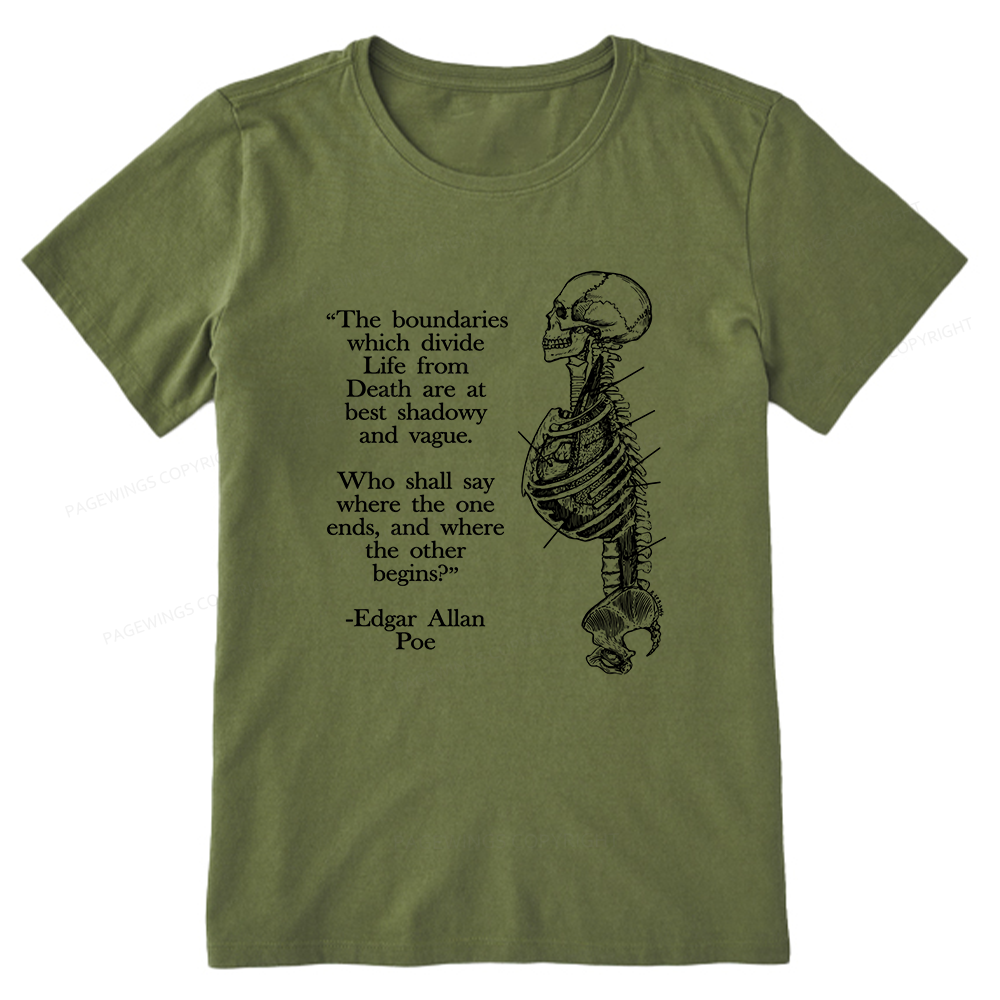 Pagewings Poe Quote 15928 Bookish Unisex Classic T-shirt