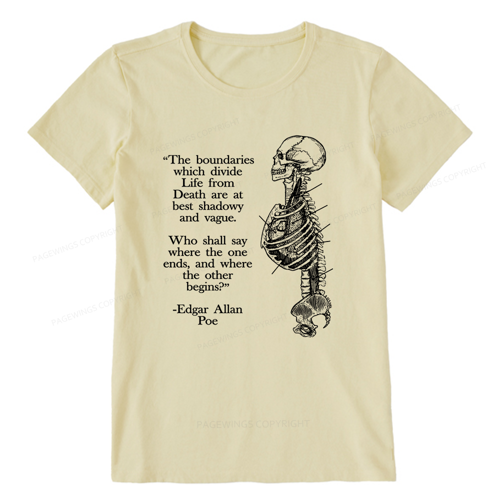 Pagewings Poe Quote 15928 Bookish Unisex Classic T-shirt