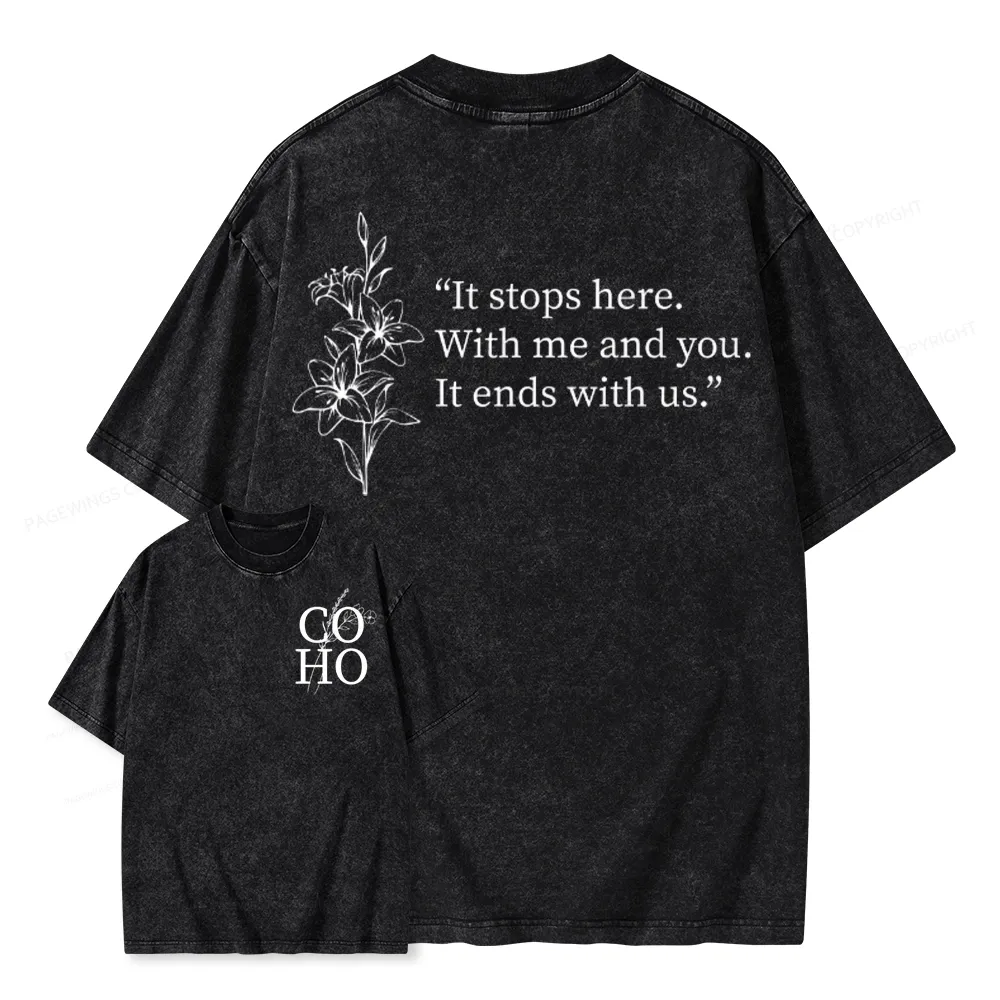 Pagewings Emotionally Attached To Fictional Characters Unisex Washed T