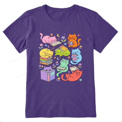 Pagewings Reading Cat Bookish Unisex Classic T-shirt