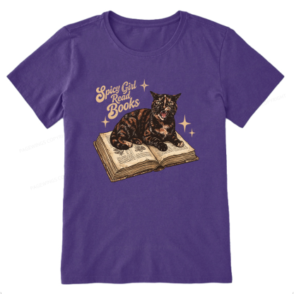 Pagewings Spicy Girl Read Books 15959 Bookish Unisex Classic T-shirt
