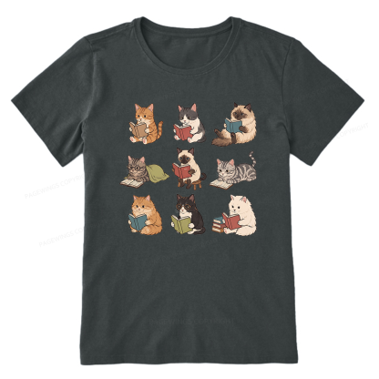 Pagewing Bookish Cat16129 Bookish Unisex Classic T-shirt